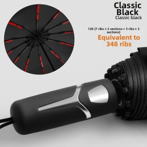 Ben.C | Windproof Reinforced Automatic Umbrella