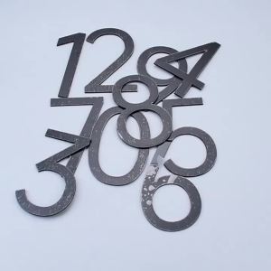 1pc Self Adhesive House Number Sticker For Apartment Plastic Doorplate Home Door Plaque Numbers Signs Mailbox Street Numbers
