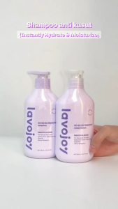 [Bundle] lavojoy So So So Smooth Shampoo 300ml + Conditioner 300ml | Anti-Frizz | Deeply Nourish | Reveal Smooth Hair | Melembapkan & Menyuburkan Rambut