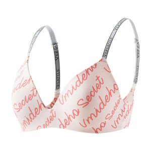 Áo ngực nữ MiiOW Catman bằng lụa cổ chữ V không dây liền mạch hỗ trợ dáng lưng - mùa thu