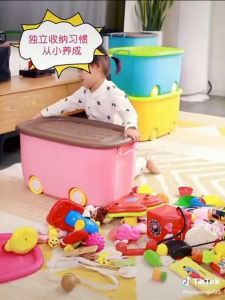 Thùng đựng đồ chơi có bánh xe loại to size đại cho bé yêu hàng nhập khẩu