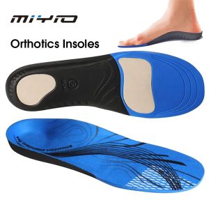 MIYIO Orthotic Insoles For Flat Foot Arch Support Elastic Running Insoles For Arch Pain Anti-Fatigue Orthopedic Shoe Pads
