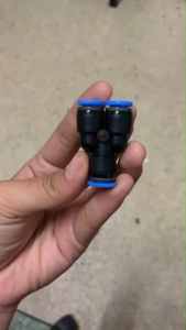 SANG-A ข้อต่อสายลม 3 ทาง  ตัววาย เสียบสายลม 3 ด้านเท่ากัน