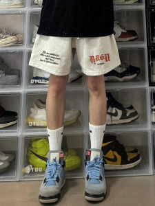 Quần Short Thể Thao Bóng Rổ Mùa Hè Rộng Rãi in Họa Tiết Phong Cách Hip Hop Cá Tính Thường Ngày Cho Nam Quần Short Thể Thao Năm Điểm