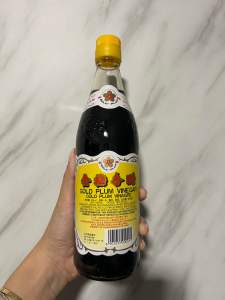 Vinegar 550ml- Gold Plum/ 金梅