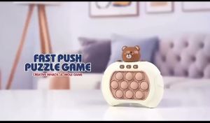 Mainan Pop It Elektronik Elektrik Push Pop Bubble Fidget Toy Game Anak