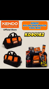 KENDO Multi-functional Nylon Open Mouth Tool Bag small and handy great for outdoor uses KD90162
