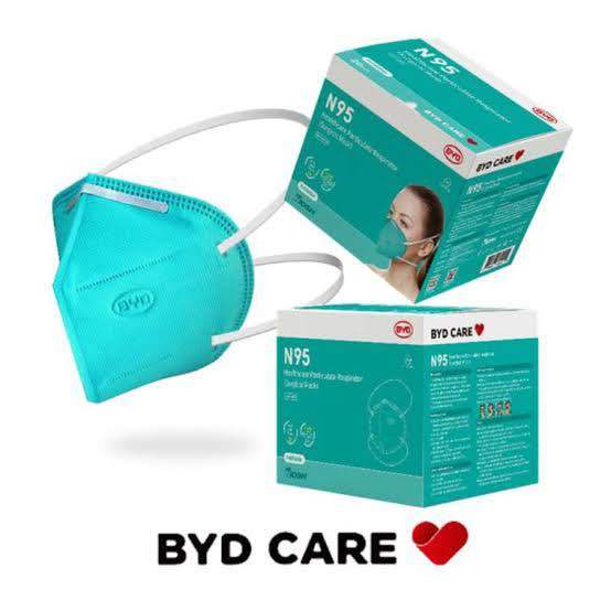 BYD N95 Healthcare Particulate Respirator (Surgical Mask) 25pcs/box ...