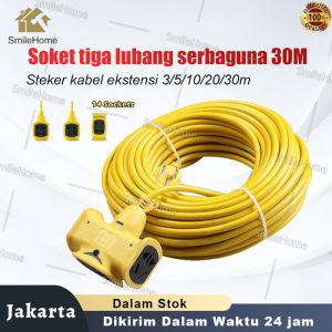 Soket Multifungsi 5M & Steker Kabel Ekstensi 4 Arah