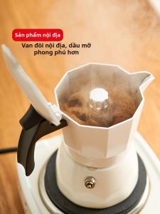 SIYUE | Cà Phê Máy Pha Moka Đôi Van Trích Xuất Nồng