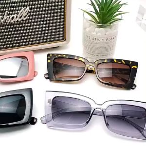 CB Kacamata Hitam Wanita Kaca Mata Sunglasses Kotak Vintage  Gaya Korea KC404   Murah COD