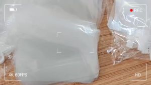 10pcs Transparents Stand Up Spout Pouches 100ml-500ml Leakproof Drink Bags for Juice Beverage Portable Travel Storage