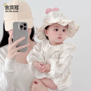 Mũ Lưỡi Trai Trẻ Em Có Thể Điều Chỉnh Mùa Hè Mũ Lưỡi Trai Cho Bé Gái Mỏng Ngọt Ngào Có Nơ Bướm Chống Nắng Cổ Điển Thường Ngày