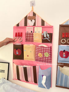 Túi Đựng Đồ Treo Lớn Nhiều Ngăn Đựng Đồ Dùng Sinh Hoạt Chung Ký Túc Xá Học Sinh Túi Đựng Đồ Treo Tường Kiểu Dáng Phẳng