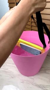 [ชุด 50/100/250 ใบ คละสี] ซองกันน้ำคาดอกคละสี ใส่เล่นน้ำสงกรานต์