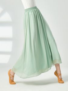 Modern Dance Slimming Yoga Pants Practice Trousers Loose Flowing Chiffon Wide Leg Classical Dance Pants Wind Dancewear