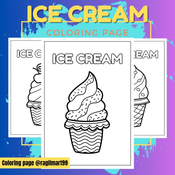 [ 7 Pcs ] DIY Coloring Page / Belajar Dan Mewarnai Lembar Sketsa Tema