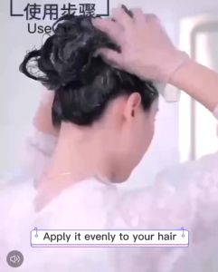 5 IN 1 COLOR SHAMPOO NATURAL BLACK HYDRO KERATIN 100% ORIGINAL WITH 4PCS GLOVES SET EARMUFFS SHAWL AND HOOD