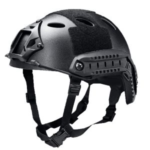 BOOIU Fast MH PJ BJ Mũ Bảo Hiểm Chiến Thuật Phiên Bản Đơn Giản Nhanh Chóng Thiết Bị Bảo Vệ Cho Airsoft Paintball Thể Thao Ngoài Trời
