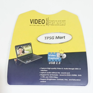 Cáp Easy CAP Video CAPTURE HW 007 / Cáp USB2.0 ra 3AV (2 Audio in R / L+ CVBS in) + S Video in 4 Pin