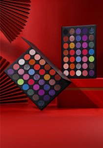 Neza Mashed Potato Eyeshadow Palette Pearlescent Matte 35 Color Set Eye shadow Earth Tone Long-lasting Eye Makeup