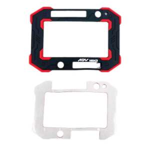 HONDA ADV160 METER FRAME STICKER RUBBER TIMBUL 3D SPEEDO SPEEDOMETER COVER LENS STRIPE BODY SET ADV 160 METER COVER GETAH