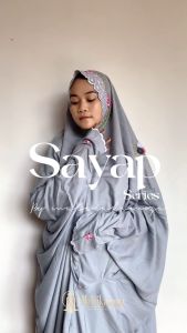 Mukena Terusan Jumbo Mukenah Terusan Bordir Timbul Mukena Lajuran Bordir Katun Rayon Adem Dewasa