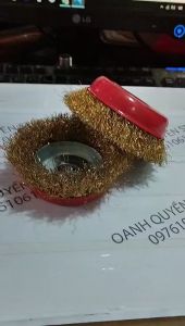 Chổi đánh gỉ sắt dành cho máy mài cầm tay 100mm