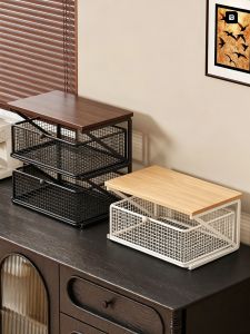 MUGG | Desktop Organizer Kitchen Storage Rack Spice And Snack Holder Teacup And Coffee Machine Shelf Multi-tiered