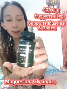 Premium Magnesium Glycinate 400mgHelp sleep to Support Digestion Bone Sleep & Muscle Health 60 Capsules
