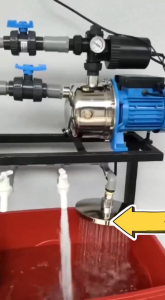 REAIM full-automatic household self-priming Booster pump 2.0 HP Large Flow High Lift 40m Booster pump Self-Priming Jet Pump 304 Stainless Water Pump