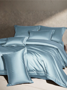 Mercury | Luxury 160S Double-Ply Long Staple Cotton Sateen Four-Piece Bedding Set
