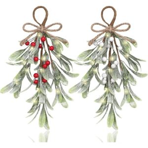 1Pcs 22cm Berry Green Leaf Artificial Plant Home Decor Navidad Garden Wreath Xmas Tree Accessories Christmas Wedding Decoration