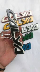 EMBLEM MOBIL 3D TIMBUL CALYA / EMBLEM MOBIL