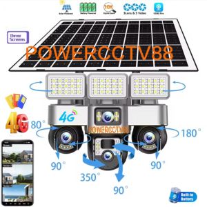 V380 PRO KAMERA CCTV LAMPU JALAN KAMERA JARINGAN KARTU SIMCARD 4G NIRKABEL KAMERA CCTV AUDIO DUA ARAH PELACAKAN MANUSIA