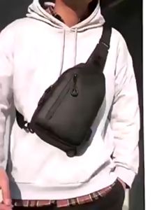 Tas Selempang Pria Tas Dada Chest Bag Sling Bag Tahan Air Bahan Nilon