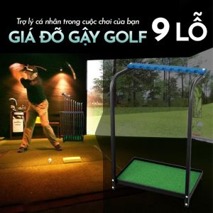 Giá Gậy Golf PGM Bộ Giá Để Gậy Golf 9 Lỗ Chắc Chắn Giá Đỡ Gậy Golf Chống Ăn Mòn