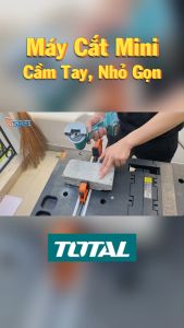Máy mài cắt mini dùng pin TOTAL 20V đường kính đĩa mài 76mm máy cắt máy mài cầm tay nhỏ gọn - chính hãng