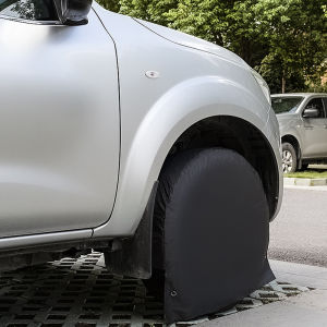 ผ้าคลุมยางสำรองทั่วไป1ชิ้นผ้าอ๊อกซ์ฟอร์ดกันน้ำที่กันขอบล้อ66-80ซม. เส้นผ่านศูนย์กลางสำหรับ Toyota Camry Hilux Innova Avanza Yaris Crown Highlander Landcruiser