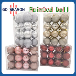 24Pcs/ Set Gift Christmas Balls/ Home Party Ball Xmas Tree Ornaments Christmas Decorations