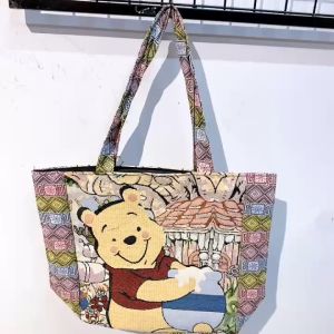 Túi thổ cẩm đeo vuông phối siêu đáng yêu kích thước 34 cm x 43 cm