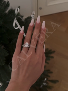 【CALVÉRA】Luxury 1.5CT Lab Grown Diamond Oval Cut Ring + Full Eternity Band | 10K Gold Stackable Engagement Gift💍