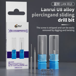 Lanrui U8 Alloy Piercingand Sliding Drill Bit Used for Removing Stripped Thread Screws Ouickly