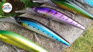 18cm/45g Deep Diver Jerkbait Fishing Rapala/Lure Artificial Bait for Subid Trolling Tangige Mamsa Barracuda
