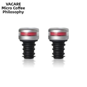 Vacare Vacuum Sealed Silicone Wine Stopper Wine Preserver Air Extractor High Quality Plastic Wine Bottle Stopper for Home Use