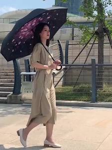 MOLORE | Reverse Umbrella Standable C-Type Double Person Business Sun Rain Umbrella