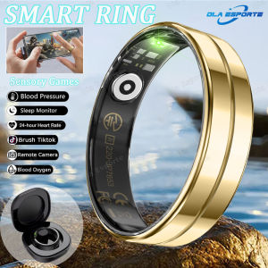 Smart Ring Heart Rate Blood Oxygen Sleep Monitoring Pedometer Calorie Multifunctional Sports Fitness Smart Finger Ring Men Women