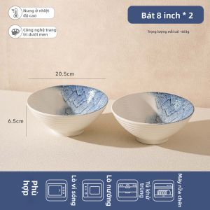 SIYUE | Bát Mì Ramen Sứ Dung Lượng Lớn