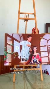 Tranh spa gội đầu tranh gội đầu trị liệu Tranh Spa dưỡng sinh gội đầu thảo dược tráng gương treo tường SPQC330