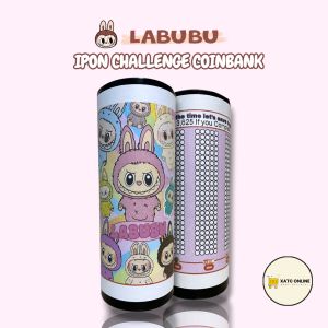 Labubu Ipon Challenge Coinbank Alkansya